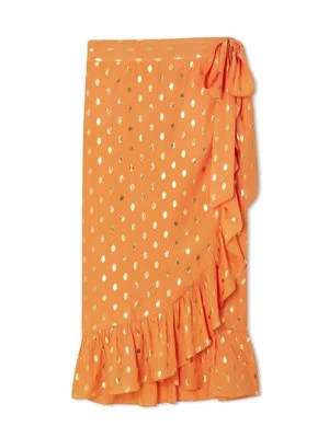 Obrázek produktu Zavinovací sukně Never Fully Dressed oranžová