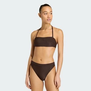 Obrázek produktu Žebrovaný vršek bandeau bikin Iconisea s vycpávkami Adidas