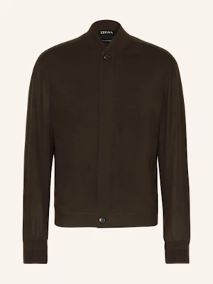 Obrázek produktu Zegna Kašmírový Blouson tmavě hnědá
