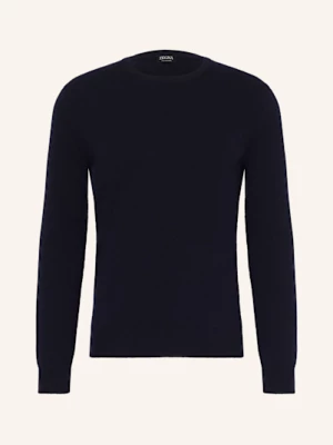 Obrázek produktu Zegna Kašmírový Svetr Oasi tmavě modrá