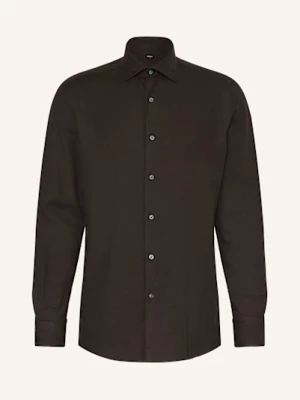Obrázek produktu Zegna Košile Cashco Regular Fit tmavě hnědá
