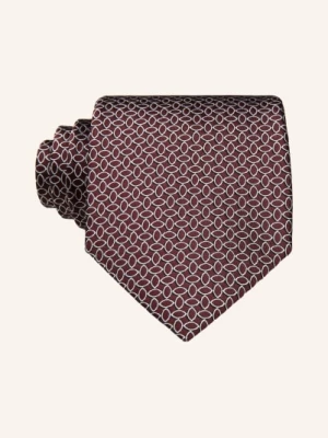 Obrázek produktu Zegna Kravata tmavě červená / bílá