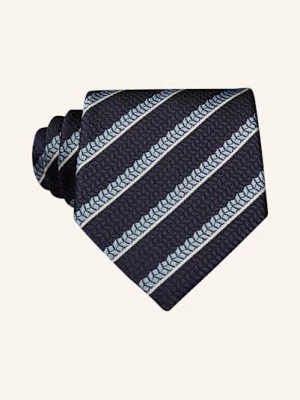 Obrázek produktu Zegna Kravata tmavě modrá / tmavě modrá / bílá