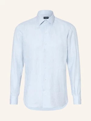 Obrázek produktu Zegna Lněná Košile Regular Fit tmavě modrá