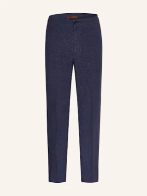 Obrázek produktu Zegna Lněné Kalhoty Extra Slim Fit b09 navy