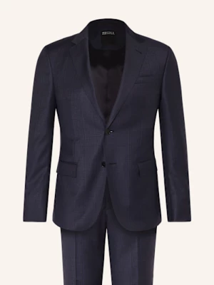 Obrázek produktu Zegna Oblek Drop 8 Tailored Fit 722 navy check
