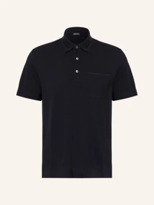 Obrázek produktu Zegna Piqué Polokošile tmavě modrá