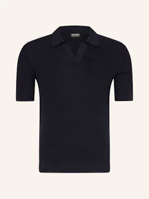 Obrázek produktu Zegna Úpletová Polokošile tmavě modrá
