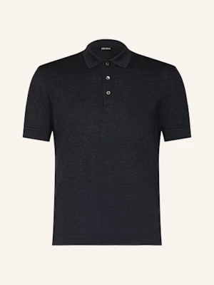 Obrázek produktu Zegna Žerzejová Polokošile tmavě modrá