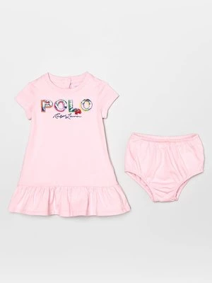Obrázek produktu Žerzejové šaty Lauren Ralph Lauren růžová