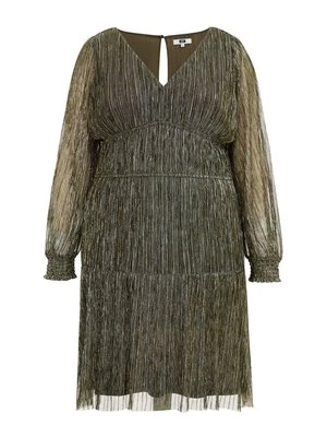 Obrázek produktu Žerzejové šaty WE Fashion zlatá barva