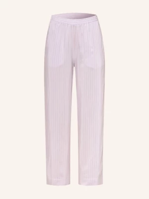 Obrázek produktu Zimmerli Pyžamové Kalhoty Feminine Stripes světle fialová / režná