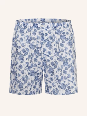Obrázek produktu Zimmerli Tkané Boxerky Cotton Voile Print bílá / modrá