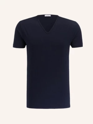 Obrázek produktu Zimmerli Tričko S Výstřihem Do V Pure Comfort tmavě modrá