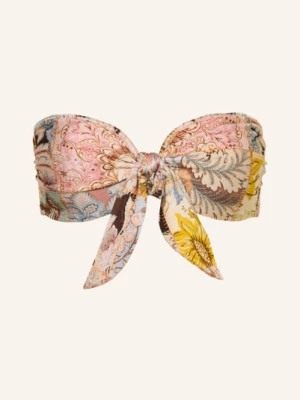 Obrázek produktu Zimmermann Bandeau Bikiny Daylight růžová / béžová / tmavě žlutá