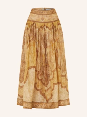 Obrázek produktu Zimmermann Sukně Wanderlust S Třpytivou Přízí tmavě žlutá / hnědá / tmavě oranžová