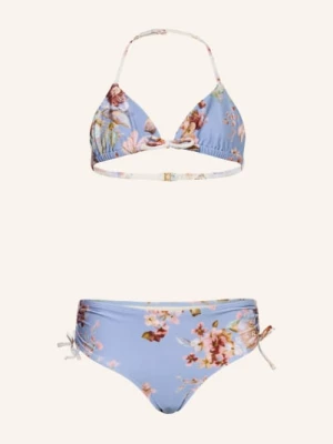 Obrázek produktu Zimmermann Trojúhelníkové Bikiny Awaken černošedá / hnědá / starorůžová