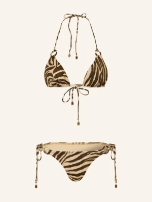 Obrázek produktu Zimmermann Trojúhelníkové Bikiny Wanderlust tmavě hnědá / světle hnědá