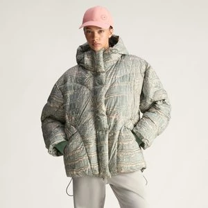 Obrázek produktu Zimní zateplená bunda adidas by Stella McCartney střední délky s potiskem