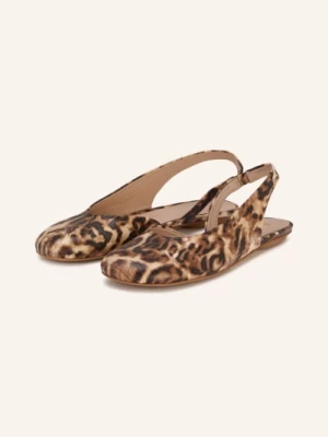 Obrázek produktu Zinda Slingbaleríny Elsa krémová / velbloudí / černá