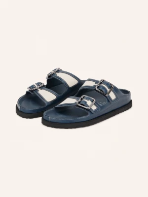Obrázek produktu 1774 Birkenstock Pantofle Arizona Bold Canvas modrá / krémová