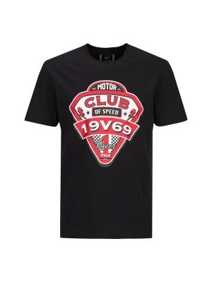 Obrázek produktu 19V69 ITALIA Tričko 'Rafael Racing Club' modrá / červená / černá / bílá