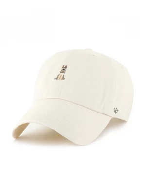 Obrázek produktu 47 brand Bavlněná baseballová čepice 47 brand Dog Base Runner Icon béžová