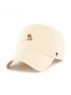 Obrázek produktu 47 brand Bavlněná baseballová čepice 47 brand Dog Base Runner Icon béžová