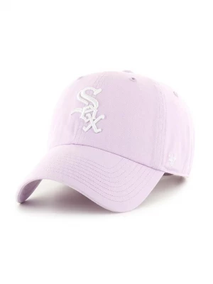 Obrázek produktu 47 brand Bavlněná baseballová čepice 47 brand MLB Chicago White Sox fialová