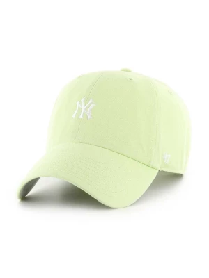Obrázek produktu 47 brand Bavlněná baseballová čepice 47 brand MLB New York Yankees zelená