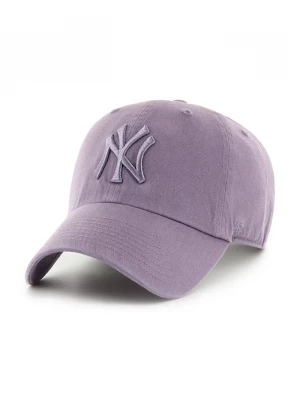 Obrázek produktu 47 brand Bavlněná baseballová čepice MLB New York Yankees fialová