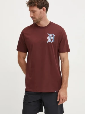 Obrázek produktu 47 brand Bavlněné tričko 47 brand MLB Detroit Tigers hnědá