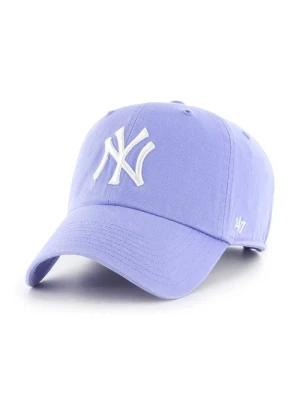Obrázek produktu 47 brand kšiltovka bavlněná MLB New York Yankees fialová