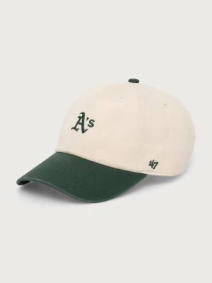 Obrázek produktu 47 brand kšiltovka bavlněná MLB Oakland Athletics béžová