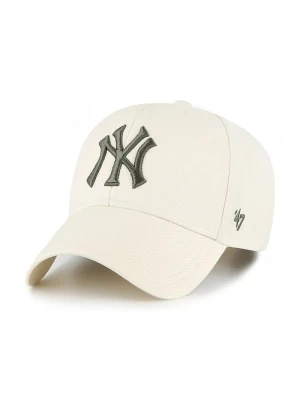 Obrázek produktu 47 brand Kšiltovka s příměsí vlny MLB New York Yankees béžová