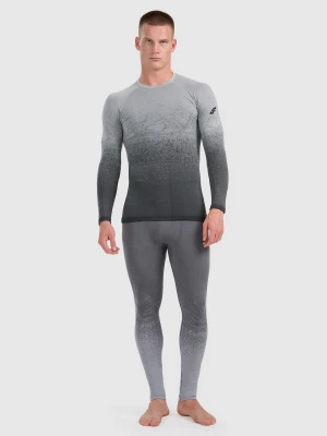 Obrázek produktu 4F Bezešvé termoprádlo s merino vlnou (spodek) pánské - šedé šedý