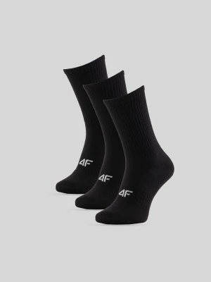 Obrázek produktu 4F Dámské dlouhé ponožky (3-pack) - černé