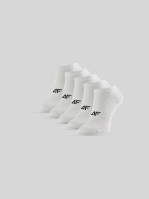Obrázek produktu 4F Dámské krátké ponožky (5-pack) - bílé