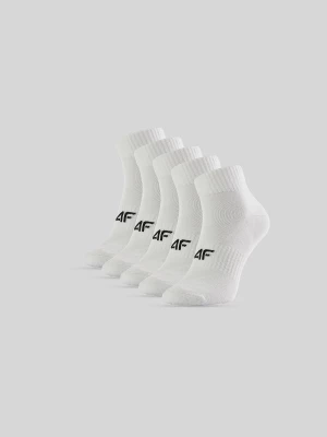 Obrázek produktu 4F Dámské krátké ponožky (5-pack) - bílé