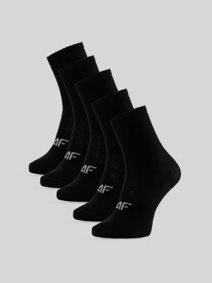 Obrázek produktu 4F Dívčí dlouhé ponožky (5-pack) - černé