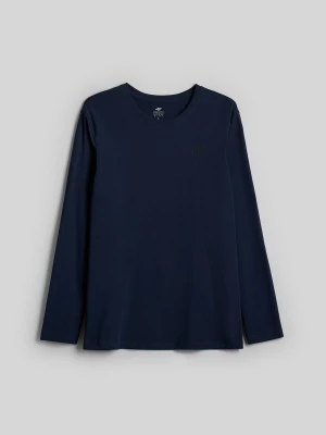 Obrázek produktu 4F Longsleeve slim hladký pánský - tmavě modrý