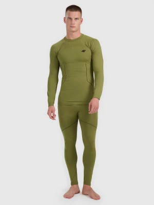 Obrázek produktu 4F Pánské bezešvé termoprádlo (spodek) - khaki