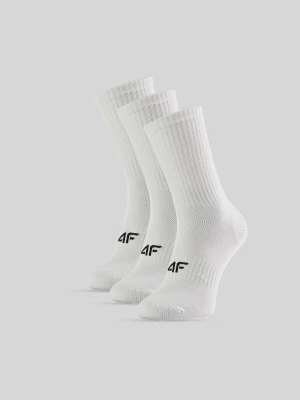 Obrázek produktu 4F Pánské dlouhé ponožky (3-pack) - bílé