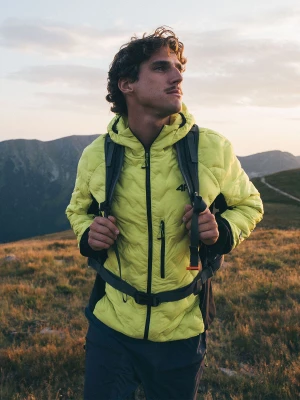 Obrázek produktu 4F Treková bunda 4F PRO s výplní Primaloft Silver pánská - zelená