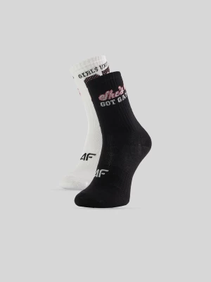 Obrázek produktu 4F Dlouhé ponožky (2-pack) dívčí - multicolor
