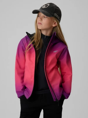 Obrázek produktu 4F Softshellová bunda větruodolná membrána 5000 dívčí - multicolor