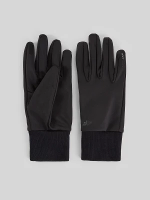 Obrázek produktu 4F Softshellové rukavice Touch Screen unisex - černé