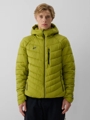 Obrázek produktu 4F Treková bunda s výplní Primaloft Silver pánská - khaki