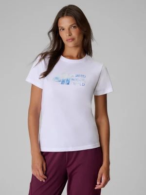 Obrázek produktu 4F T-shirt regular s potiskem dámský - bílý