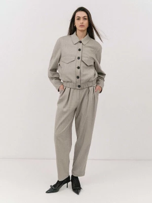 Obrázek produktu 4TAILORS Kalhoty béžová
